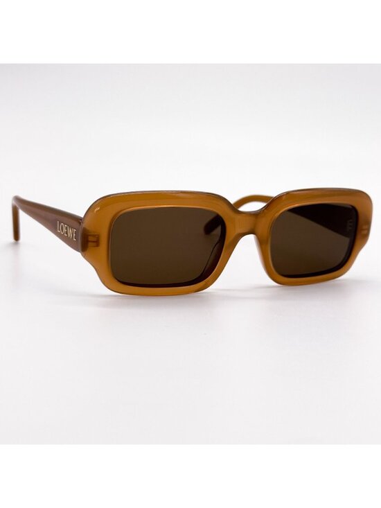 NEW LOEWE SUNGLASSES LW40158I 50E BROWN UNISEX EYEWEAR main image 9